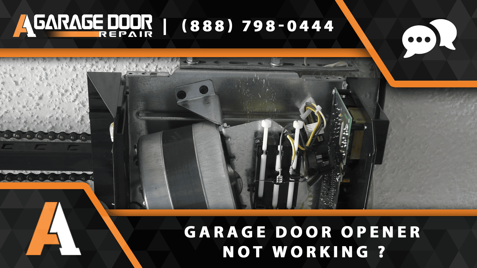garage door opener not working