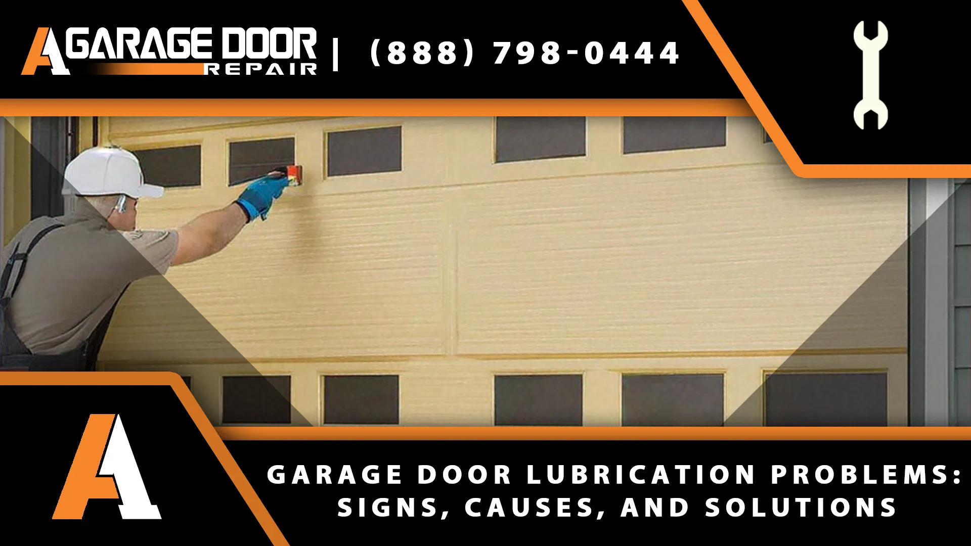 Garage Door Lubrication Problems Signs, Causes, and Solutions