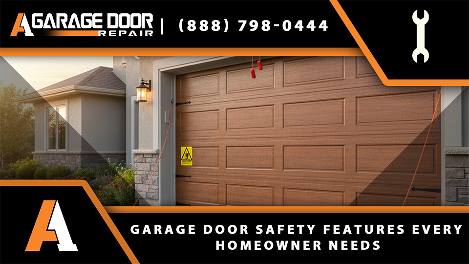 Garage Door Safety Features Every Homeowner Needs