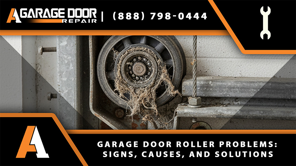 Garage Door Roller Problems: Signs, Causes, and Solutions